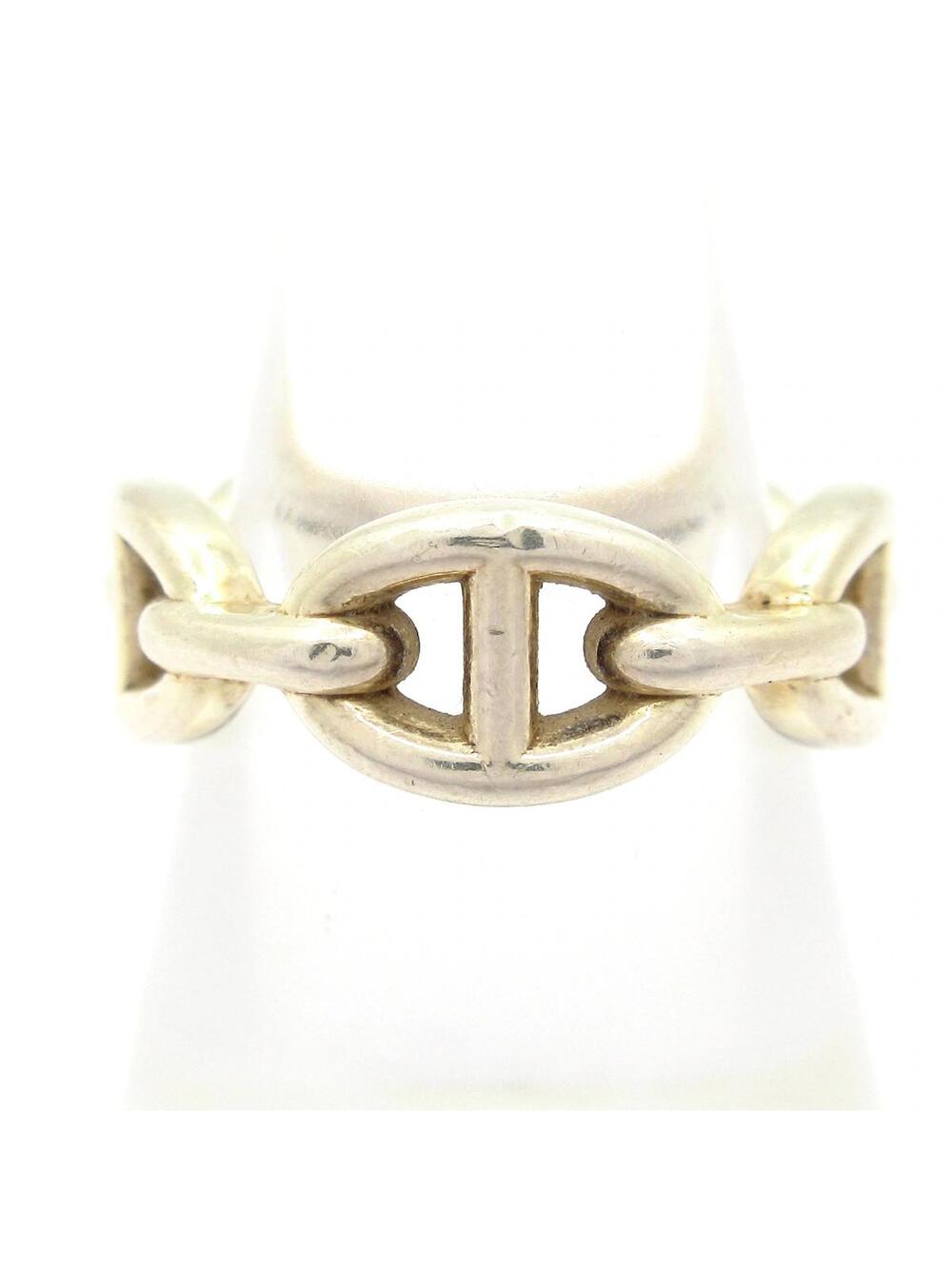 Hermes Chene Dunkle Anchene Pm Silver #335294H14B